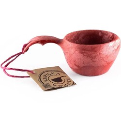 Kupilka - Kupilka 37 Large Kulplu Kuksa Kupa Kırmızı