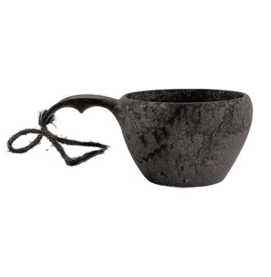 Kupilka 37 Large Kulplu Kuksa Kupa Siyah