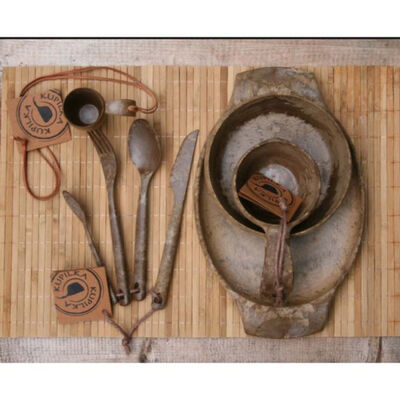 Kupilka Cutlery Çatal Bıçak Kaşık Seti Kahverengi - 2