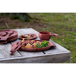 Kupilka Cutlery Çatal Bıçak Kaşık Seti Kırmızı - 2
