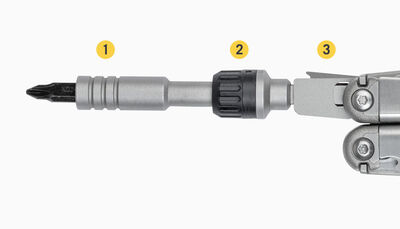 Leatherman Ratchet Driver Tornavida Ucu - 4