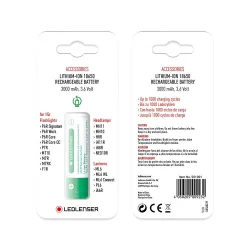 Led Lenser 18650 Pil 3000 Mah Şarj Edilebilir - 2