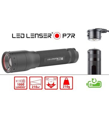 Led Lenser P7R El Feneri 1000Lumen - 2