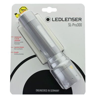 Led Lenser SL-Pro300 El Feneri Gümüş Renk - 2