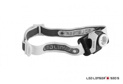 Led Lenser Seo5 Kafa Feneri Siyah Beyaz - 1