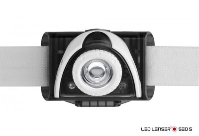 Led Lenser Seo5 Kafa Feneri Siyah Beyaz - 2
