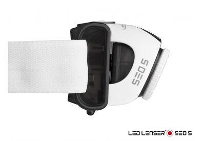 Led Lenser Seo5 Kafa Feneri Siyah Beyaz - 3