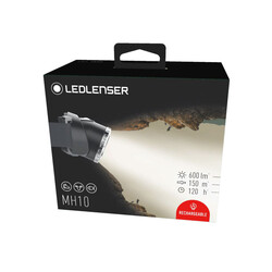 Led Lenser Mh10 + Flex3 Kafa Feneri Seti 502478 - Thumbnail