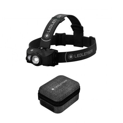 Led Lenser Mh8 + Powercase Şarjlı Kafa Fener Seti 502483