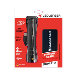 Led Lenser P7R El Feneri 1000Lumen + Powerbank - Thumbnail
