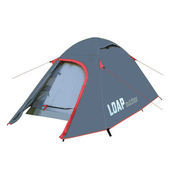 Loap Asp 3 Kişilik Kamp Çadırı Gri Güney Kamp Outdoor