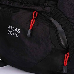 Loap Atlas 70+10 Lt Trekking Sırt Çantası Siyah - Thumbnail