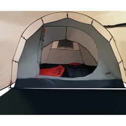 Loap Campa 3 Kişilik Kamp Çadırı Duman Gri - Thumbnail