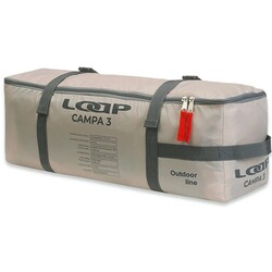 Loap Campa 3 Kişilik Kamp Çadırı Duman Gri - 6