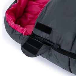 Loap Laghau Kadın -5 °C Mumya Uyku Tulumu Gri Pembe - 2