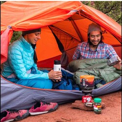 Marmot LimeLight 3 Kişilik 4 Mevsim Kamp Çadırı Turuncu - Thumbnail