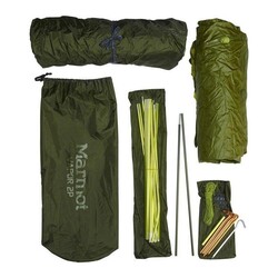 Marmot Vapor 2 Kişilik 4 Mevsim Kamp Çadırı Açık Yeşil - 7