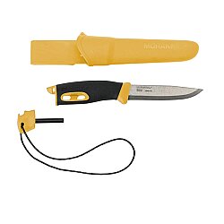 Morakniv Companion Spark Ateş Başlatıcılı Kamp Bıçağı Sarı - morakniv