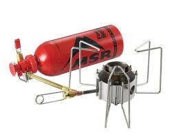 MSR Dragonfly Benzinli Kamp Ocağı Gümüş Yakıt Şişesi Dahil - MSR