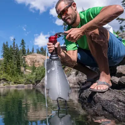 MSR DromLite 2 Litre V2 Su Taşıma Torbası Gri - 3