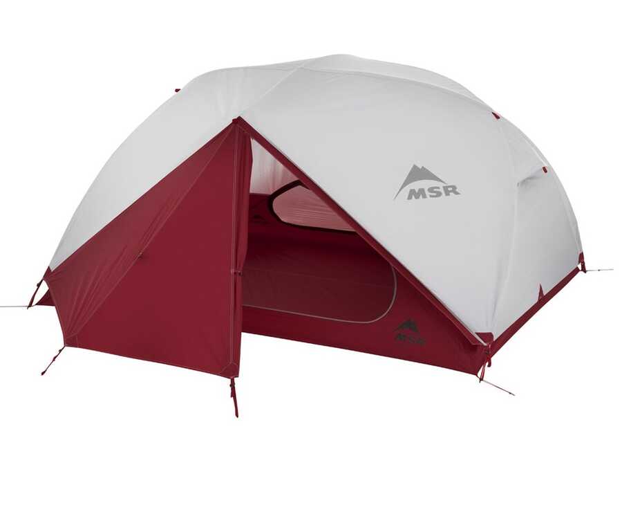 Msr Elixir 3 Tent V2 Kamp Çadırı Kırmızı 3 Kişilik Güney Av