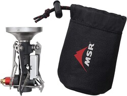 MSR Pocket Rocket Deluxe Kamp Ocağı Gümüş Siyah - 1