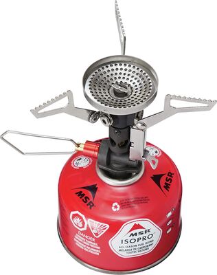 MSR Pocket Rocket Deluxe Kamp Ocağı Gümüş Siyah - 3