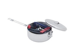 MSR StowAway Pot Kamp Yemek Tenceresi Gümüş 1,1Lt - 2