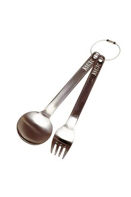 Msr Titanyum Fork and Spoon Kampçı Çatal Kaşık