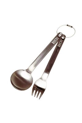 Msr Titanyum Fork and Spoon Kampçı Çatal Kaşık - 1