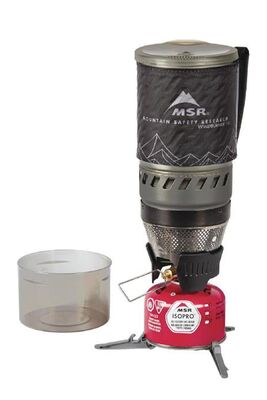 MSR Windburner 1 Lt Sistem Üstdüzey Kamp Ocağı Siyah - 1