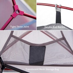 Naturehike Cloud Up Çadır 2 Kişilik Yeşil 210T - 5