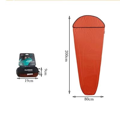 Naturehike Elastik Uyku Tulumu Çarşafı Turuncu - 2