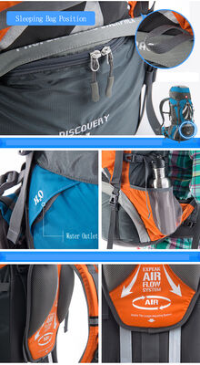 Naturehike Kampçı Dağcı Sırt Çantası 70lt Mavi - 3