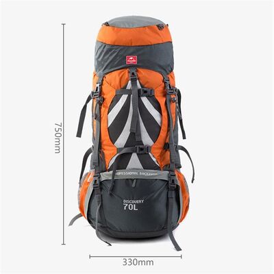 Naturehike Kampçı Dağcı Sırt Çantası 70lt Turuncu