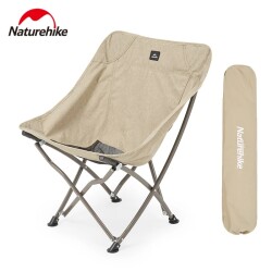 Naturehike Konforlu Kamp Sandalyesi Bej - NATUREHIKE