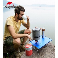 Naturehike Mini Alüminyum Kamp Sehpası Mavi - Thumbnail