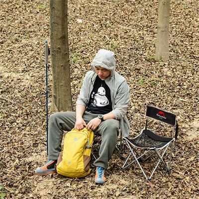 Naturehike Mini Katlanır Kamp Sandalyesi Haki - 2