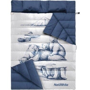 Naturehike Çift Kişilik Uyku Tulumu Polar Bear - 1