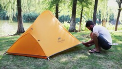 Naturehike Romin Tek Kişilik Kamp Çadırı Turuncu - Thumbnail