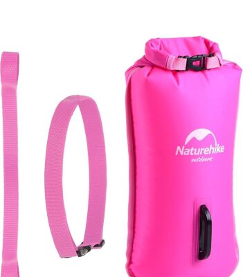 Naturehike Su Geçirmez Yüzen Çanta 18Lt Pembe - 2