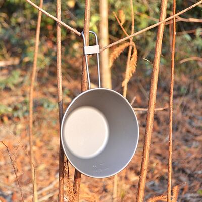 Naturehike Titanyum Bowl Saplı Kase 300 ML - 2