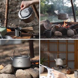 Naturehike Titanyum Kettle Çaydanlık 0,8 LT - 3