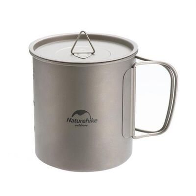 Naturehike Titanyum Kupa Kapaklı 300 ML - 1