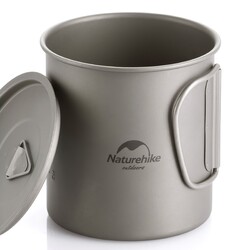 Naturehike Titanyum Kupa Kapaklı 450 ML - 2