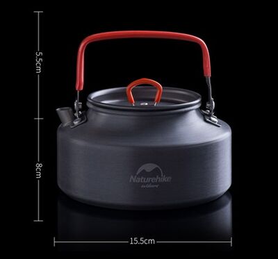 Naturehike Ultralight Alüminyum Kamp Çaydanlık 1,45 LT - 2