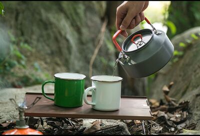 Naturehike Ultralight Alüminyum Kamp Çaydanlık 1,45 LT - 6