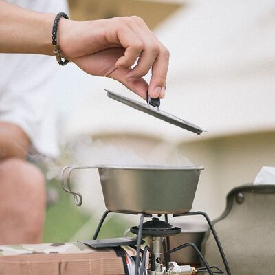 Naturehike Ultralight Titanyum Bowl Saplı Kase 520 ML