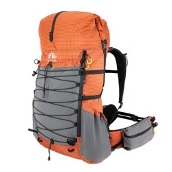 Night Cat DSB-8011 70 Litre Ultralight Su Geçirmez Sırt Çantası - Turuncu - Night Cat