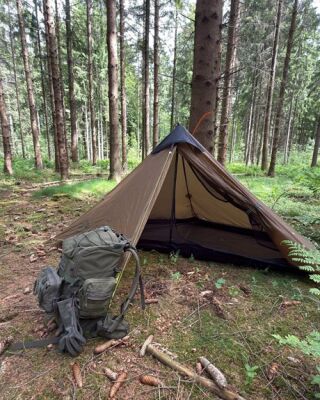 Night Cat Lanshan-1 1 Kişilik 4 Mevsim Ultralight Çadır - Haki - 13